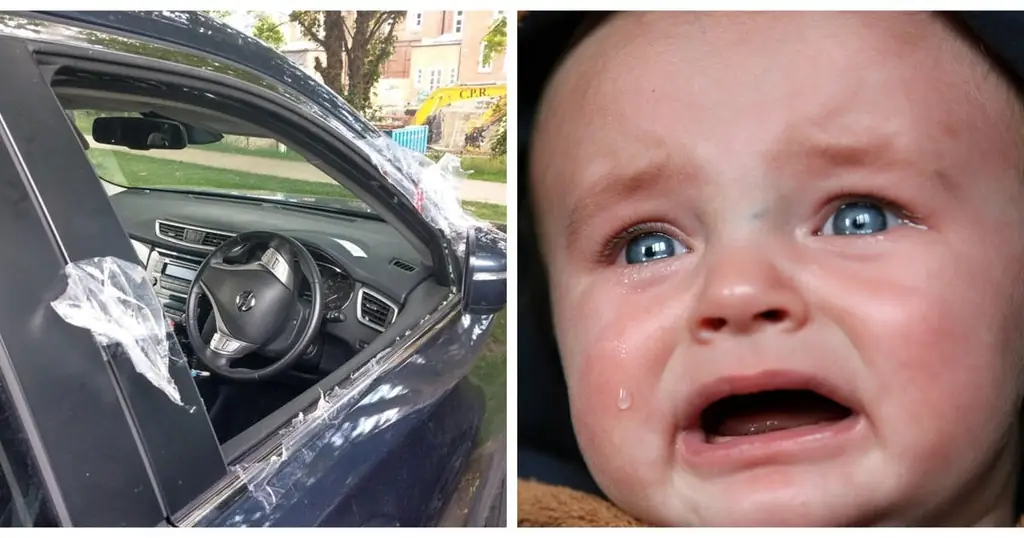 Пожарные вынесли предупреждение после спасения ребенка из опасной горячей машины