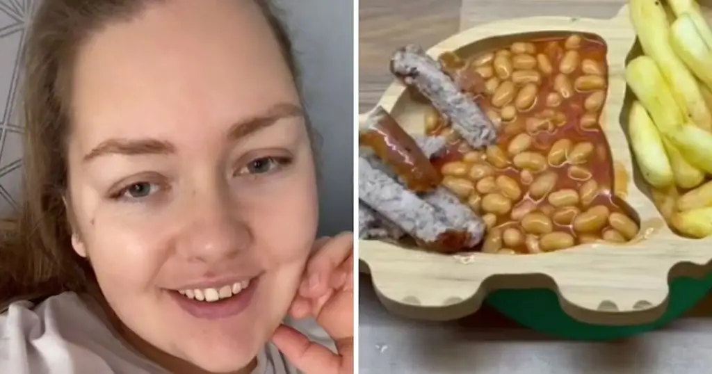 Мама призывает к «нормализации» таких блюд, как колбаса, чипсы и бобы