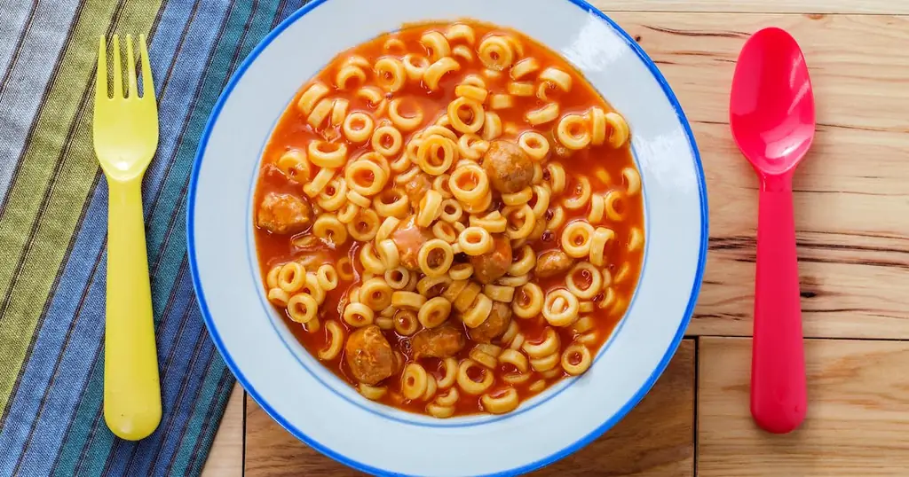 Можно ли детям есть обручи для спагетти?