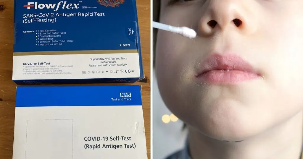 Родители в замешательстве, так как последние тесты бокового потока имеют новый метод тестирования