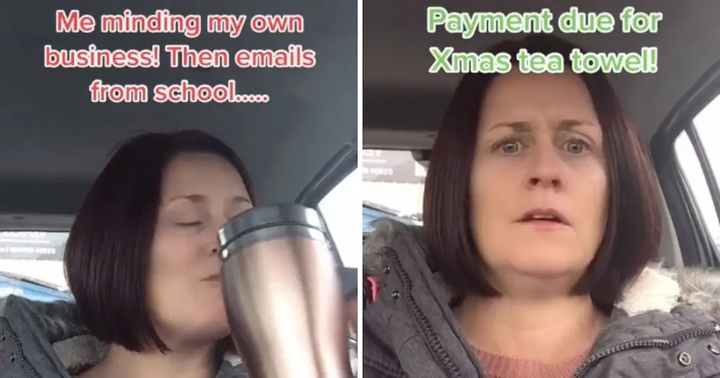 Веселая реакция мамы на электронные письма от школы с просьбой БОЛЬШЕ денег