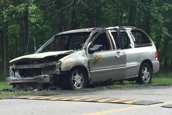 Автомобильный пожар