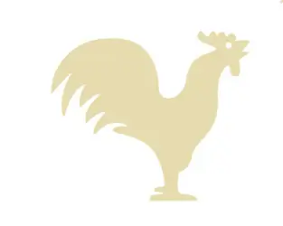 иллюстрация курица