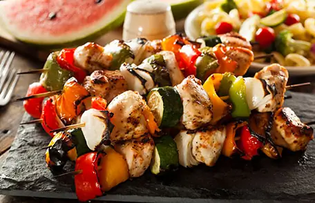 Chicken kabobs