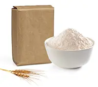 Сумка и миска с мукой Сумка и миска с мукой