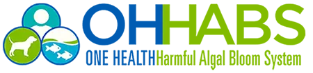 One Health Harmful Algal Bloom System (OHHABS) logo One Health Harmful Algal Bloom System (OHHABS) logo