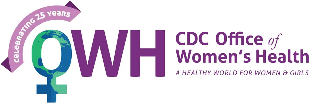 Office of Women’s Health Anniversary logo which states, A Healthy World for Women and Girls Office of Women’s Health Anniversary logo which states, A Healthy World for Women and Girls
