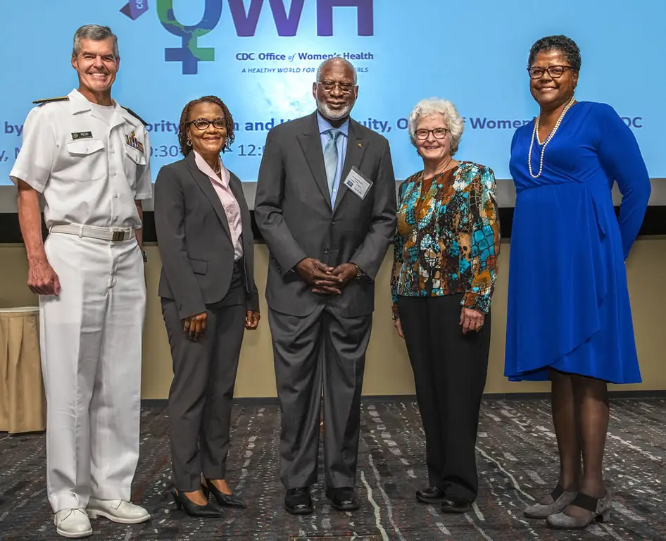 three of the four Office of Women’s health directors along with the Deputy Director for Public Health Service and Implementation Science and Office of Minority Health Director three of the four Office of Women’s health directors along with the Deputy Director for Public Health Service and Implementation Science and Office of Minority Health Director