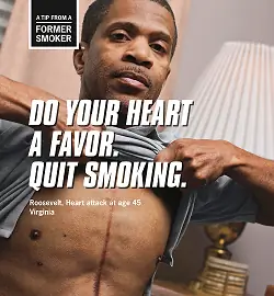A tip from a former smoker. Do your heart a favor. Quit smoking