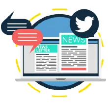 news on monitor and social media