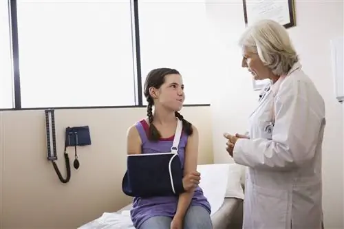 Сломанные кости и переломы у детей