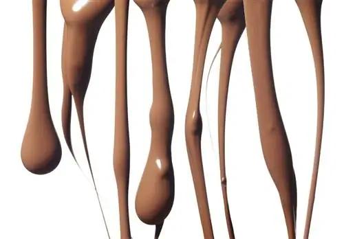 капающий шоколад