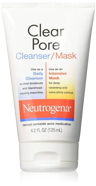 Очищающее средство/маска для пор Neutrogena Clear, 4,2 унции