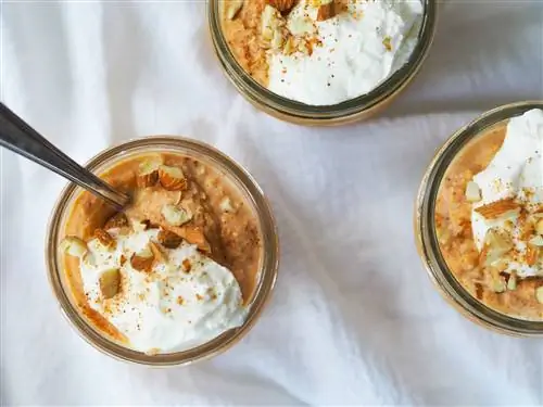 низкоуглеводный тыквенный мусс