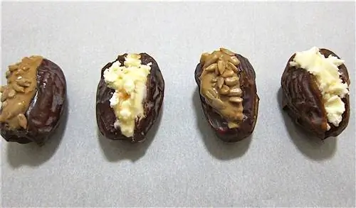 Фаршированные финики 2 способа