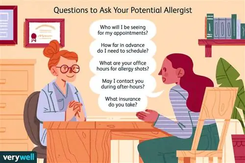 Вопросы, которые следует задать своему потенциальному аллергологу