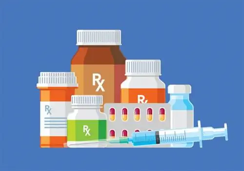 Различные рецептурные препараты.