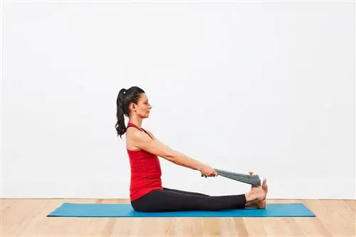 Растяжка голени