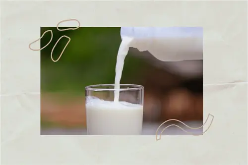 Стакан молока