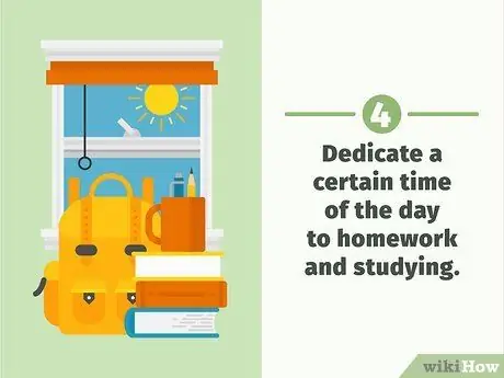 Хорошего распорядка дня в школьные дни, шаг 4