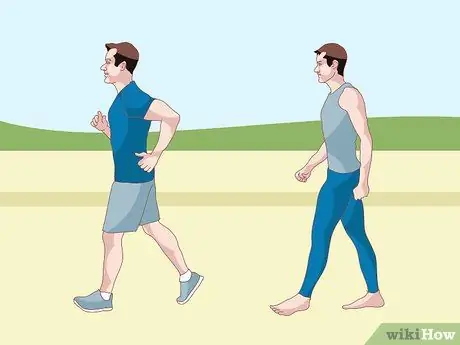 Выполните интервальную тренировку, шаг 9