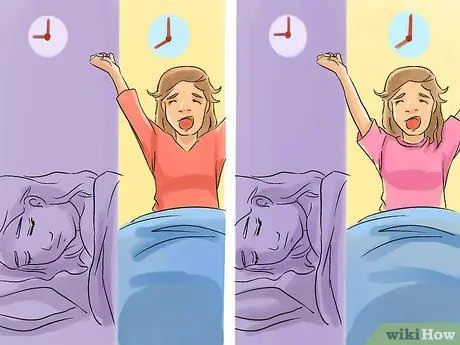 Хорошего распорядка дня перед сном, шаг 1