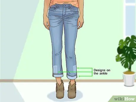 Носите джинсы Bootcut Шаг 7