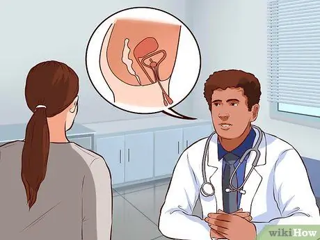 Вставьте катетер Шаг 1