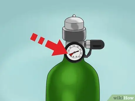 Заполните кислородный баллон, шаг 1