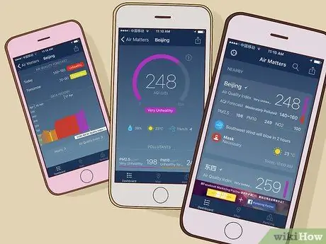 Определить плохое качество воздуха Шаг 11