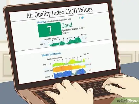 Определить плохое качество воздуха Шаг 6