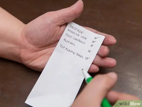 Сделайте аптечку для детей Шаг 6