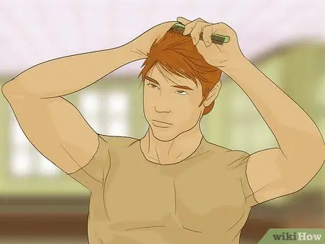 Стрижка челки для мужчин, шаг 11