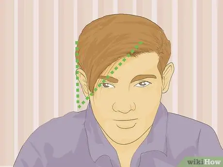 Стрижка челки для мужчин, шаг 12