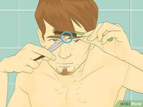 Стрижка челки для мужчин, шаг 8