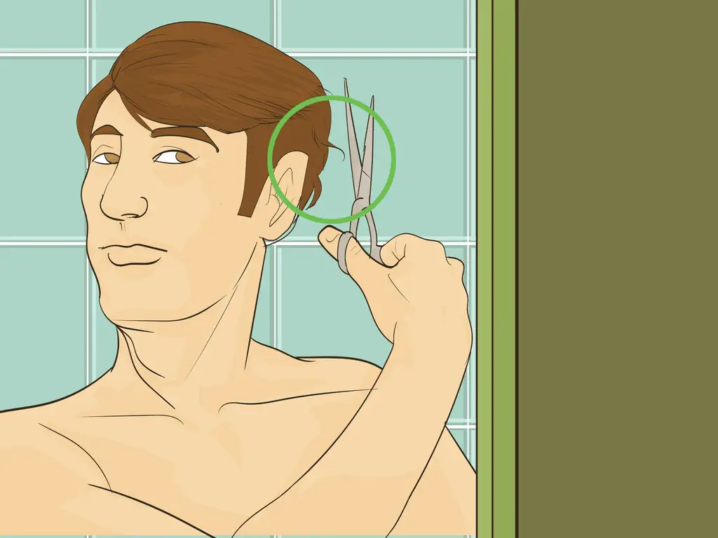 Как стричь челку для мужчин: 13 шагов (с иллюстрациями)