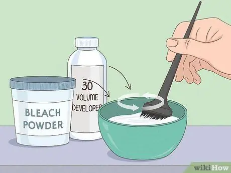 Bleach Hair Blonde Шаг 6