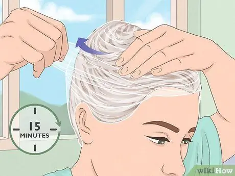 Bleach Hair Blonde Шаг 8