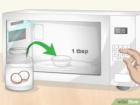 Маска для волос с кокосовым маслом, шаг 1