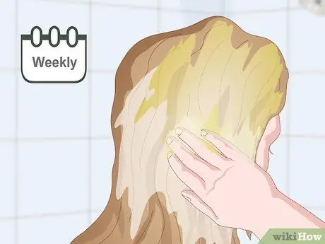 Маска для волос с кокосовым маслом, шаг 17