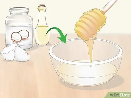 Маска для волос с кокосовым маслом, шаг 3