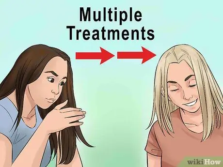 Получите светлые волосы из темно-коричневого, шаг 1