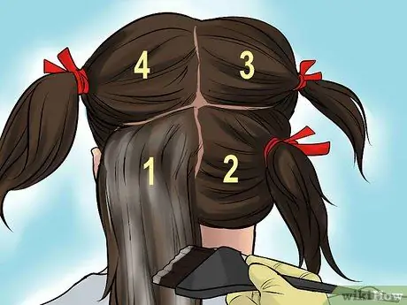 Получение светлых волос из темно-коричневого шага 10