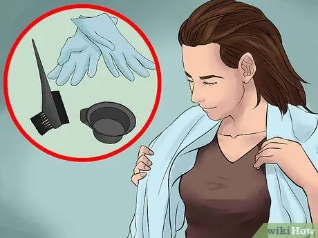 Получите светлые волосы из темно-коричневого, шаг 6