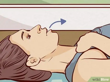 Выполните абдоминальное дыхание, шаг 5