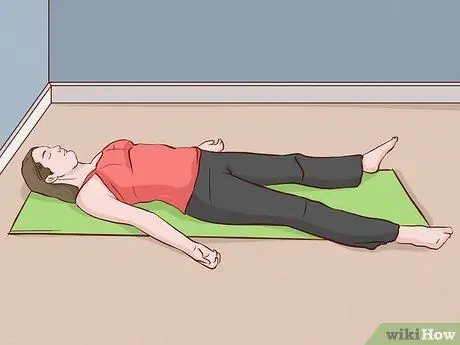 Выполните абдоминальное дыхание, шаг 7