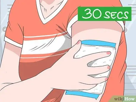 Как остановить кровотечение у родинки Шаг 2