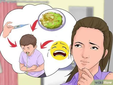 Предотвратить рвоту у детей Шаг 2