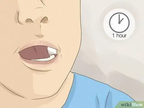 Ешьте после удаления зуба Шаг 1