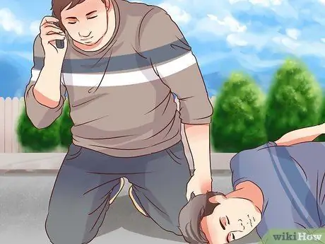 Обработайте рану, созданную раненым предметом Шаг 1